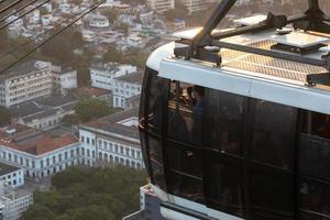 Sugarloaf cable car in Rio de Janeiro, Brazil