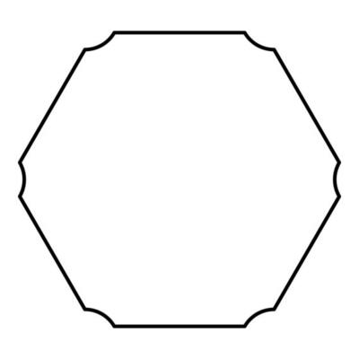 Rounded Hexagon Vector Art, Icons, and Graphics for Free Download