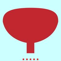 Bladder it is color icon . vector