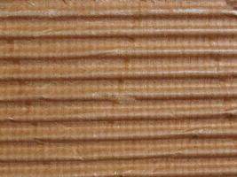 grunge brown corrugated cardboard texture background photo