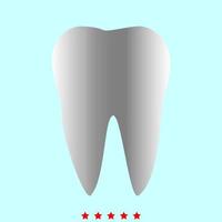 Tooth it is color icon . vector