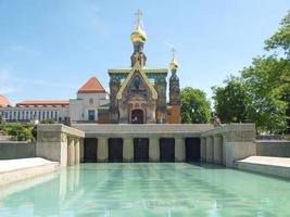 capilla rusa en darmstadt foto