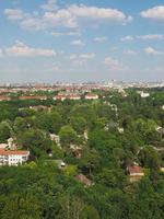 Aerial view of Berlin photo