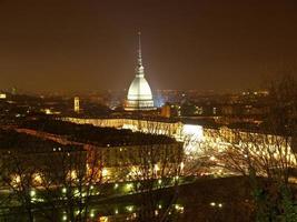 Aerial view of Turin photo