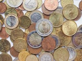 Euro coins, European Union photo