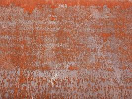 Fondo de textura de acero oxidado marrón foto