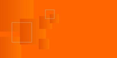 rectangle gradient orange background illustration ector with white line vector