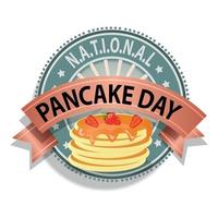 National Pancake Day vector