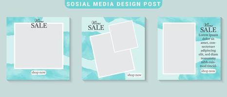 Creative Social Media Post Vector Art