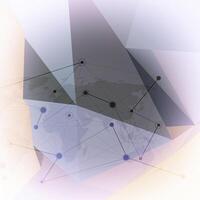 Abstract low poly geometric background photo