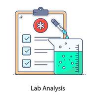 Medical safety, medical insurance flat outline vector