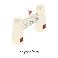 Khyber Pass Concepts vector