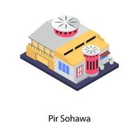 conceptos de pir sohawa vector