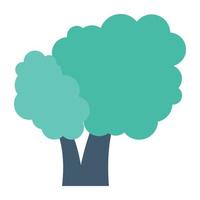 Shrub Tree Concepts vector