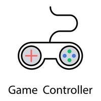 conceptos del controlador de juego vector