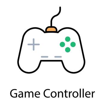 Game Controller Concepts vector