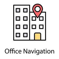 Office Location Concepts vector