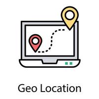 Online Navigation Services vector