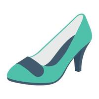 Heel Shoes Concepts vector