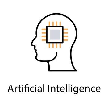 Artificial Intelligence Concepts vector