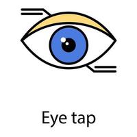 Eye Tap Augmentation vector