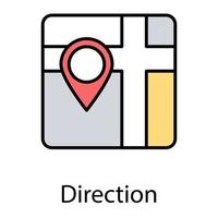 Map Location Concepts vector