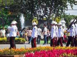 The Grounds of the Dusit Palace BANGKOK THAILAND31 DECEMBER 2018Love and Warmth at Winters End Festival at the ground of Dusit Palace. 0n BANGKOK THAILAND31 DECEMBER 2018. photo