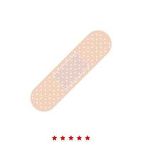 Band aid it is icon . vector