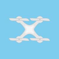 Drone icon . Different color . vector