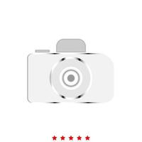 Camera it is icon . vector