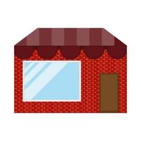 Store icon . Different color . vector