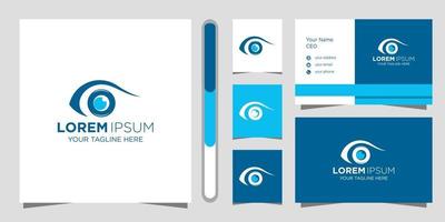 Eye Logo design vector