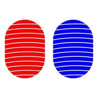 Fingerprint icon . Different color . vector