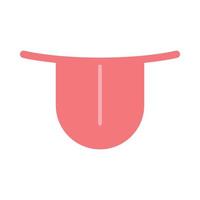 Stuck out tongue icon . Different color . vector