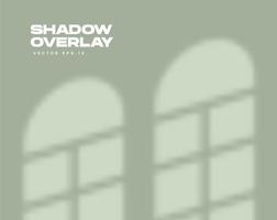 Windows Shadow Overlay Background vector