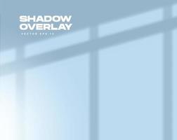 Windows Shadow Overlay Background vector