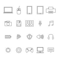 Vector illustration of technology concepts