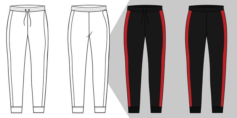 Jogger Pants Vector Art, Icons, and Graphics for Free Download