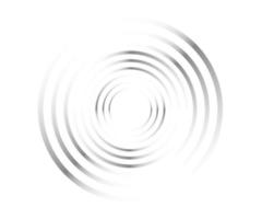 Abstract Lines in Circle Form. Geometric shape, Striped Spiral vector