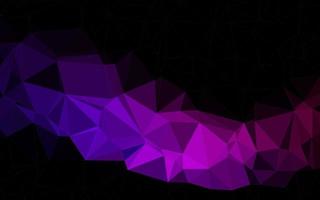 Dark Purple vector low poly texture.