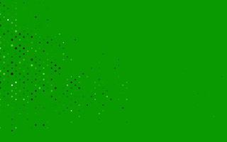 Light Green vector backdrop with dots.