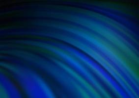 Dark BLUE vector background with abstract lines.