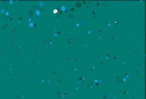 Light Blue, Green vector pattern with bent ribbons.