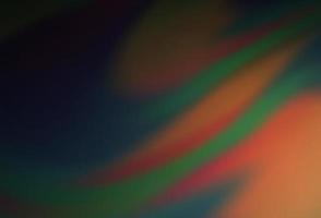 Dark Multicolor, Rainbow vector abstract blurred background.