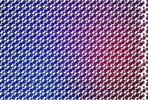 Light Blue, Red vector backdrop with bent lines.