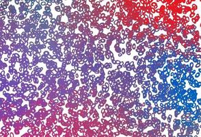 Light Blue, Red vector backdrop with dots.
