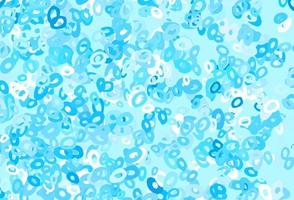 Light Blue, Red vector cover with spots.