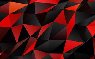 textura de triángulo borroso vector rojo claro.