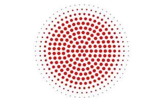 Light Red vector pattern with colorful hexagons.