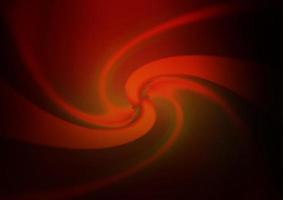 Dark Red, Yellow vector blurred shine abstract template.